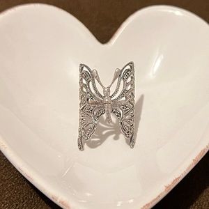 925 Silver Ring Butterfly Jewelry Ring Stack Animal Rings Fashion Jewelry